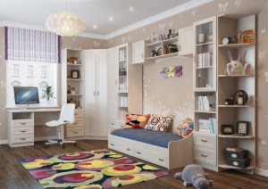 Модульная детская мебель Вега (SV-Мебель)
